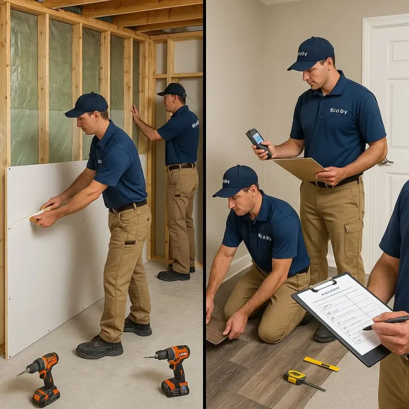 Repairs and Reconstruction process in Crawford County, WI